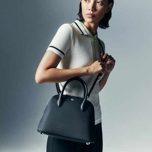Sac Lacoste NF4762DZ noir résistant pour en finir avec les sacs à main déformés