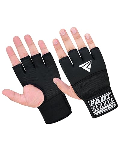 Image of Gel Boxing Hand Wraps Inner Gloves for Men & Women, Quick Slip-On Padded Knuckle Protection with Wrist Support for MMA, Muay Thai & Kickboxing, Heavy Bag & Martial Arts
