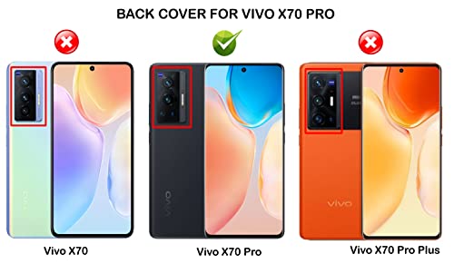 Image of A rtistque Liquid TPU Silicone Matte Shockproof Flexible with Camera Protection Soft Back Cover Case for Vivo X70 Pro - Purple