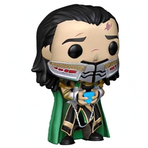 Funko Pop! Marvel: Avengers Endgame - Loki con tesseract que brilla en la oscuridad