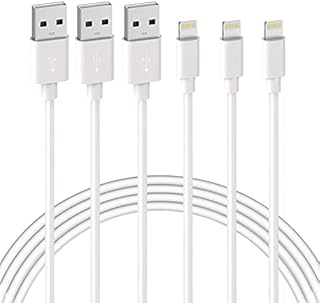iPhone Charger Cable MFi Certified iPhone Charger 3Pack 10ft/3m Extra Long Lightning Cable Fast iPhone Cable for iPhone 12/11/XS/XR/X/8/7/6/6 plus/5/5S, Pad Pro/mini and More