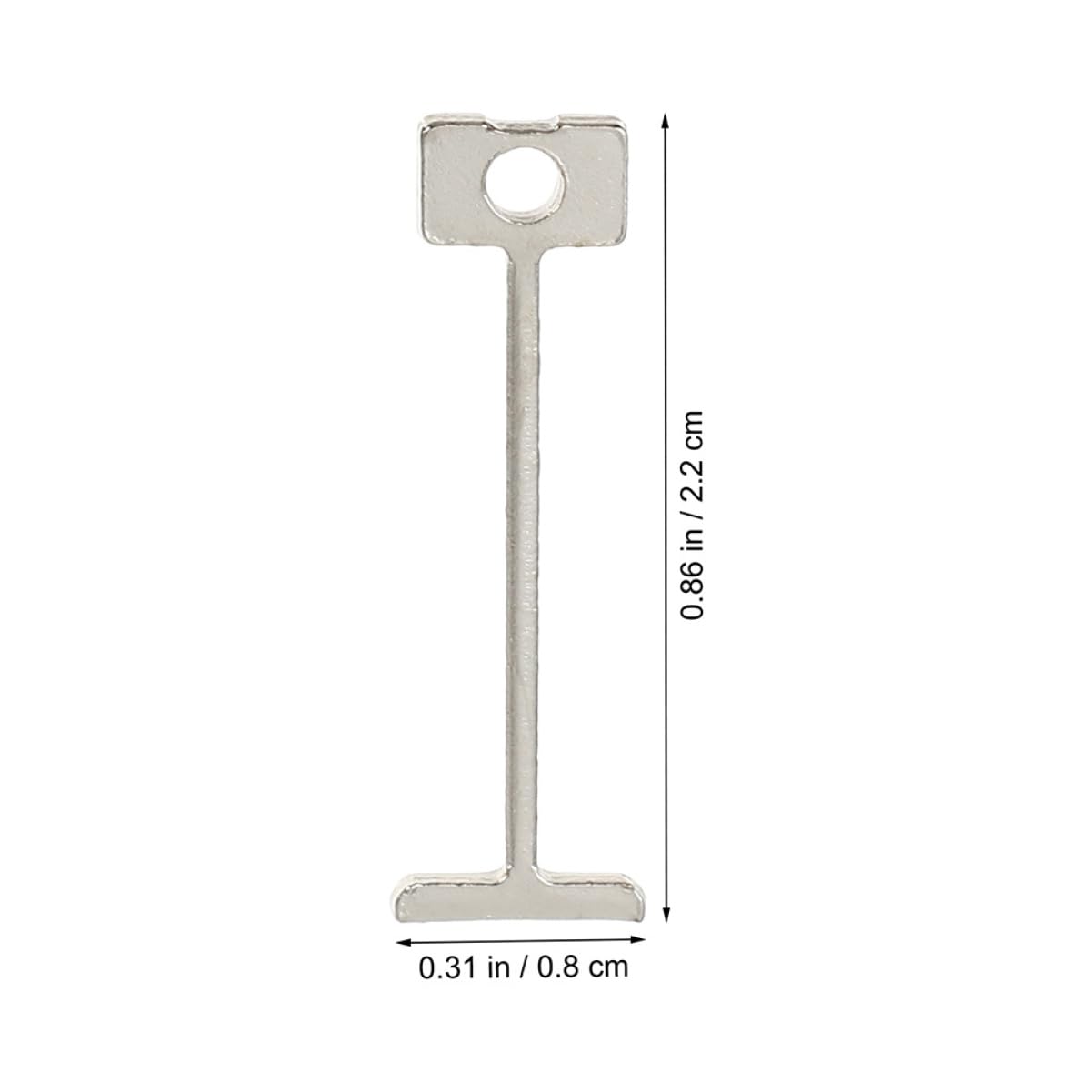 jojofuny 800pièces Aiguilles Acier Pour Nivellement De Carrelage Outils De Réutilisables Pour Carreaux De Sol Et Murs