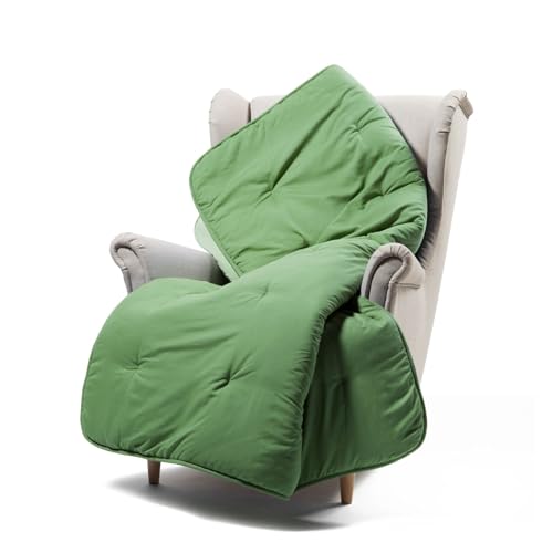 Caleffi - Plaid Canape 130x170 cm en Coton Doux – Couverture Grande pour Canape, Lit ou Fauteuil – Jeté de Canapé Lavable, Design Elégant, Grande Taille...