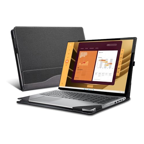 VEVOOD �m�[�g�p�\�R���P�[�X DELL Latitude 5550 �m�[�g�p�\�R�� 2�C��1 | Latitude 5540 5530 5520 �m�[�g�p�\�R�� �I�[���C���N���[�V�u�h���b�v�P�[�X 15.6�C���` PU���U�[ ���|�P�b�g�J�o�[(�O���[