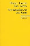 von_deutscher_art_und_kunst._reclams_universal-bibliothek-band_7497 - johann-g-herder 