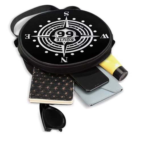 Image of Women Novelty Round Clock Shape Zippered Clock Purses for Women Tote Handbag Shoulder Bag, Gift for Mom Girlfriend