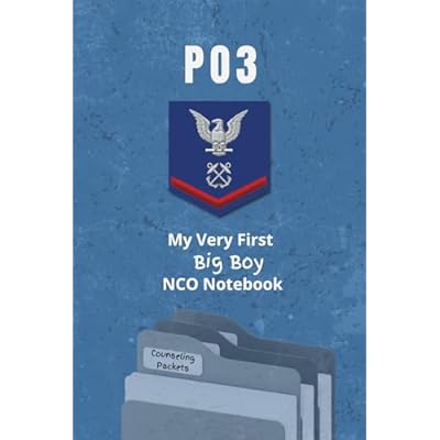 Coast Guard Petty Officer Third Class Notebook: Funny USCG Gift for PO3 Promotions, Cutter Life, or Daily Duty