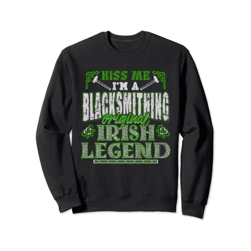 Herrero Beso Me Herrero Leyenda Irlandesa Herrero Sudadera