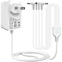 AC/DC 4.5V Power Adapter 4 Output Heads for Lemax Lighted Accessory 74254 94566 74707 74295 84428 44242 94565 94527 94563 44241 64517 74274, for Christmas Micro Lighting Building Decoration