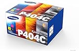 HP CLT-P404C (SU365A) Multipack Original Toner Schwarz, Cyan, Magenta, Gelb (Kompatibel: SL-C430, C430W, C432, C433, C432W, C433W, C480, C480W, C480FW, C480FN, C482, C483, C482W, C483W,C482FW,C483FW)