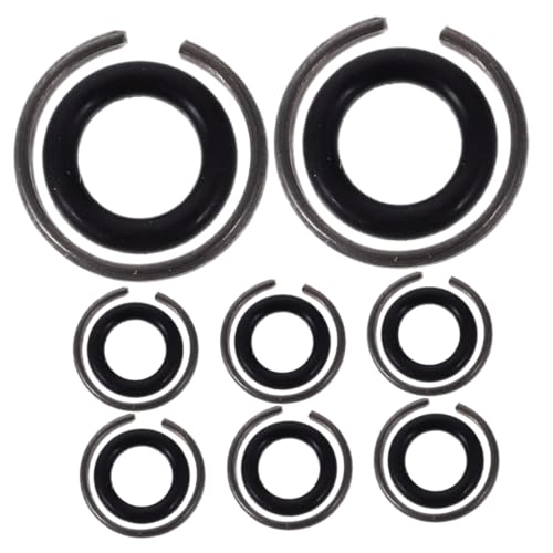 NULYLU Impact Wrench Socket Retainer Rings 8 Sets of Retaining Ring Wrench Tool Parts
