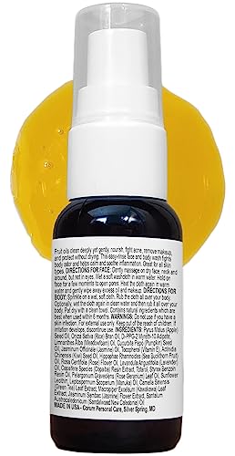 Corum Barrier Repair Oil Cleanser For Face And Body - Easy Rinse Makeup Remover - For Acne, Oily, Dry, Mature Skin (Jasmine & Copaiba, 1 Oz) #TOP6