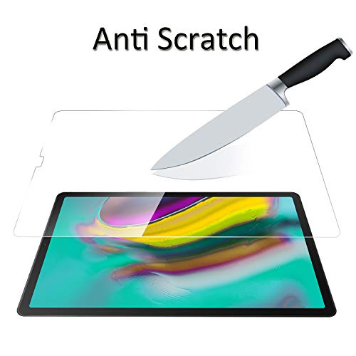 Image of Orzero (2 Pack) Tempered Glass Screen Protector Compatible for Samsung Galaxy Tab S5e (T725, T720) /Tab S6 10.5 inch 2019, Anti-Scratch 9 Hardness High Definition Bubble-Free