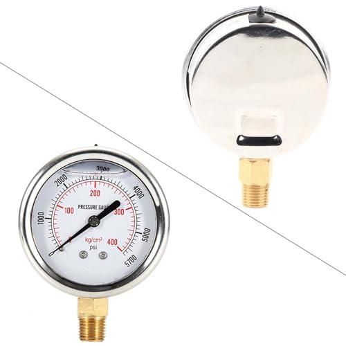 Manomètre pression carburant hydraulique 0-5700 PSI : résout les pannes