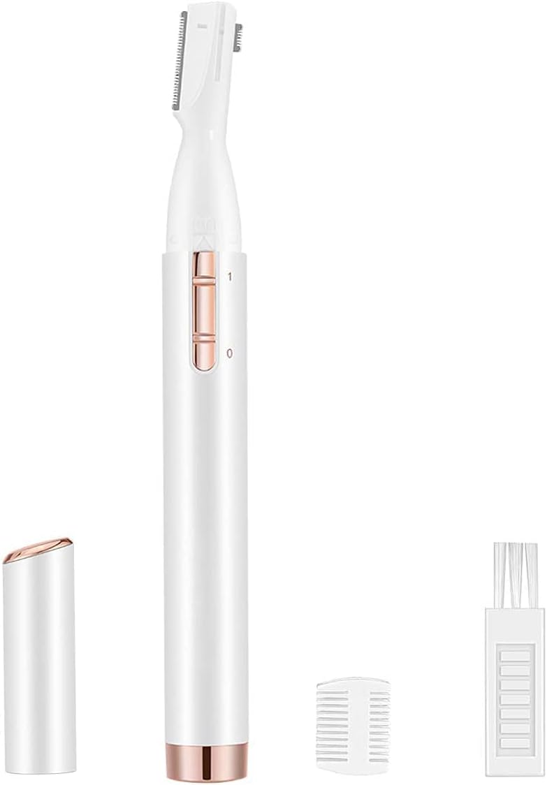 ZEXELLER Upgraded Eyebrow Trimmer, Precision Facial Hair