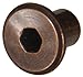 Hillman 57141 Antique Bronze Joint Connector Binding Post Nut, 1/4-20-Inch Thread, Hex Drive Nut, 12-Pack