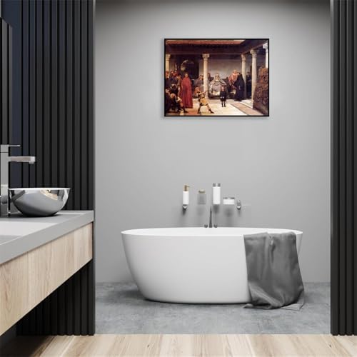 Affiche Clovis Lawrence Alma-Tadema cadre noir salon chic - 5