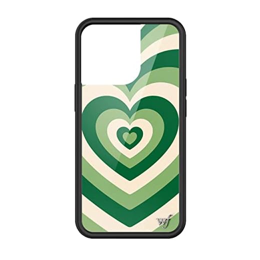 Wildflower Limited Edition Cases Compatible with iPhone 13 Pro (Matcha Love)