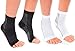 Plantar Faciitis Sleeves - Compression Arch Support for Foot Pain Relief and Free Ebook on Plantar Fasciitis Therapy (Large / XL)