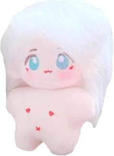 niannyyhouse 10cm Plush Doll Girl Star Body no Attribute Astral Body Wearable Clothing Dress Up (a5)