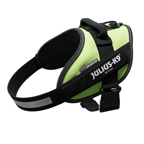 Julius-K9, 16IDC-NE-0, IDC Powerharness, Dog Harness, Size: 0, Neon Green by Julius-K9 - Used condition - US$32.95