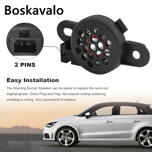 Image of 5Q0919279 8E0919279 Parking Buzzer PDC Warning OPS Speaker Reversing Compatible with Audi A4 A5 A6, Compatible with VW Jetta Golf Passat
