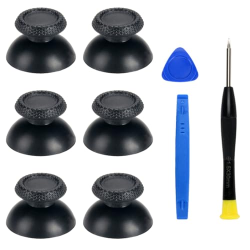 🕹︎MATERIALE DI ALTA QUALITÀ: Realizzato in plastica di alta qualità, resistente e pratico. Ricambio perfetto per joystick analogici danneggiati o rotti. Con il nuovo joystick, le dita possono adattarsi saldamente per una presa migliore e aumentare il comfort.