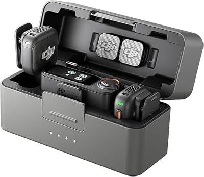 DJI Mic 3 (2 TX + 1 RX + Estuche de carga)