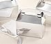 Juvale Metallic Silver Party Favor Boxes - 24-Pack Foil Gable Boxes - 6.2 x 3.6 x 3.4 In - Sturdy 300 GSM Cardstock & Easy Pop-Up - Candy & Goodie Treat Containers