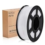 ➽【Rigid, Tough, High Performance 3D Printing Material】3d filament petg 1.75 is a rigid, tough, high performance material, offering excellent clarity, light transmission and high gloss. It's about as stiff as PLA. and is highly resistant to temperatures at above 60°C(140°F).