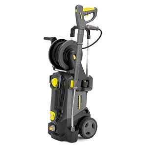 Kärcher Professional Kaltwasser-Hochdruckreiniger HD 6/13 CX Plus, Druck: max. 190 bar, Fördermenge: 590 l/h, Gewicht: 28, 3 kg, Schlauch: 10 m, HD-Pistole, Strahlrohr, Dreckfräser, Schlauchtrommel