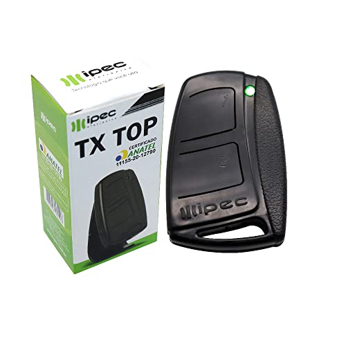Controle Remoto Ipec Tx Top 433Mhz Garen Ppa RCG Agl Portão Eletrônico