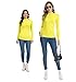 Light Yellow Turtleneck Womens Mock Tops Long Sleeve Thermal Underscrub Fitted Winter Basic Casual Shirts (LY2XL)