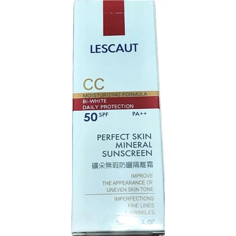 Generic LESCAUT Perfect Skin Mineral Sunscreen CC Cream SPF50 PA++ 30ml/ 1.0fl.oz