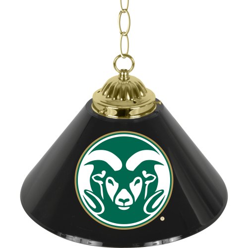 NCAA Colorado State University Single Shade Gameroom Lamp, 14