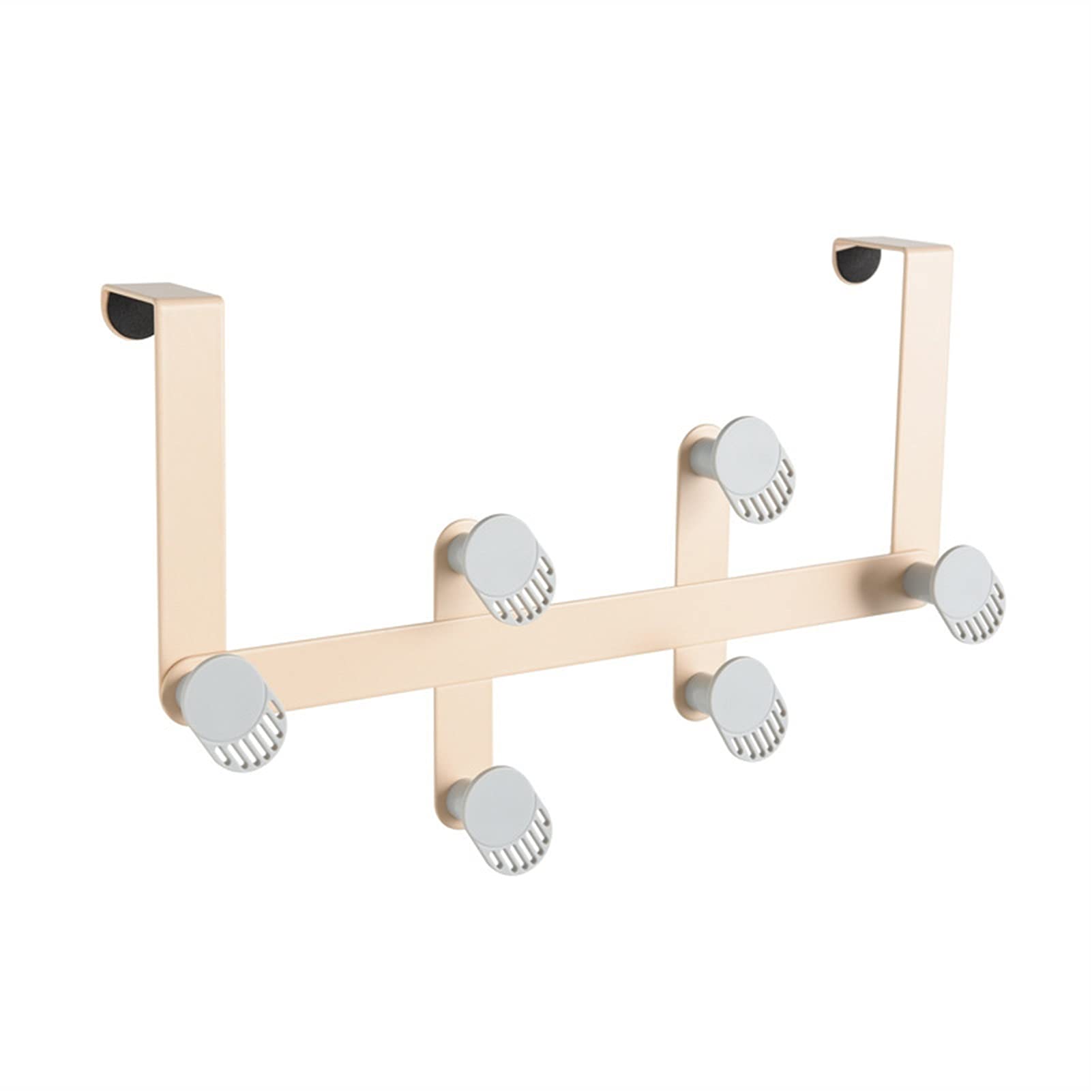 PAFOOA Hooks Coat Rack Hook Wall Hanging Door Hanger Kitchen Cabinet Storage Holder Household Bathroom Towel Mounted Rack(A)