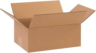 BOX USA Small Boxes Holds 65lbs, 10x7x4 25-Pk for Shipping & Packing | Small Boxes 10"L x 7"W x 4"H Corrugated Cardboard for Home, Business, e-Commerce Order Fulfillment Supplies, 25-Pack