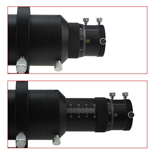 Alstar 60Mm Compact Deluxe Finder & Guidescope Kit With 1.25" Double Helical Focuser #TOP5