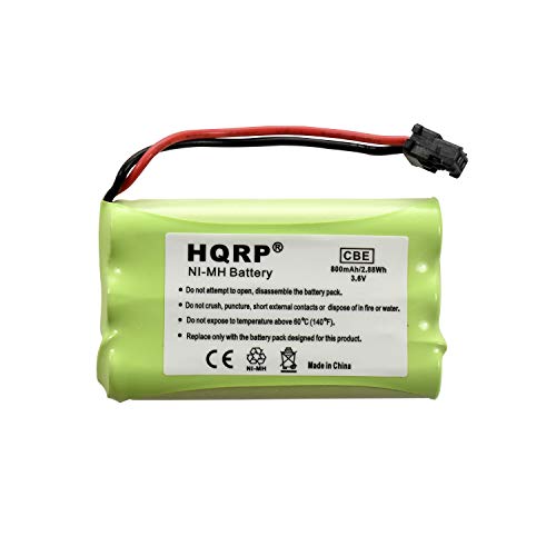image for HQRP Cordless Phone Battery Compatible with Uniden PowerMax 5.8GHz 308