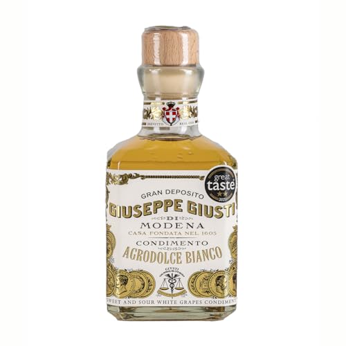 Giusti Balsamico Essig Condimento Agrodolce Bianco - Süß-saurer Weißweinessig