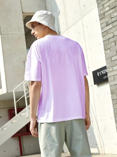 Image of KOTTY Men's Cotton Blend Regular Fit T-Shirt|Casual Wear|Lightweight Breathable