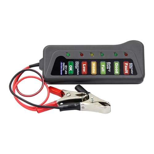 Multiple Vehicle Battery Diagnostic Tool with Real Time Data Display Stability Check for Motorcycle Car Electric Vehicle Tester