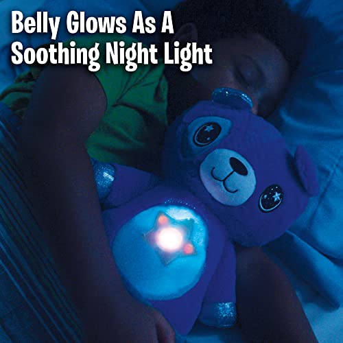 Ontel Star Belly Dream Lites, Stuffed Animal Night Light, Cuddly Blue Puppy - Projects Glowing Stars & Shapes In 6 Gentle Colors, As Seen On Tv #TOP6