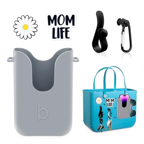 Support de téléphone silicone pour sac de plage Bogg avec attache rapide
