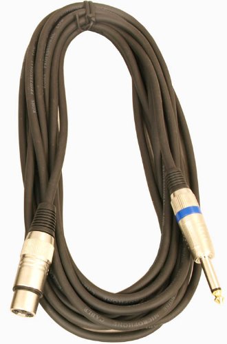 Image of Cobra XLR Female to 1/4 inch 6.35mm Jack Female Mono 1.5m