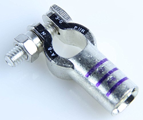 Crimp Supply 3/0 Negative Copper Battery Terminals