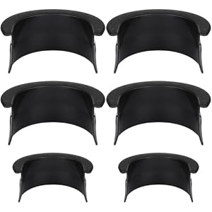6pcs Pool Table Pockets, Plastic Bl...