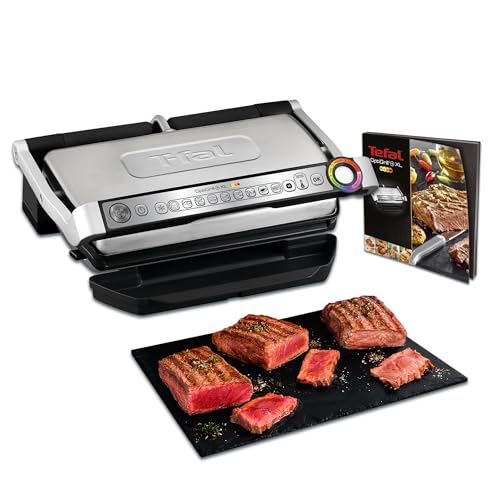 Tefal OptiGrill+ Gril intelligent 9programmes Modes manuel Plaques amovibles Nettoyage facile GC722D16 - vue 10
