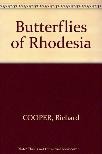 Butterflies of Rhodesia B0013BBGIU Book Cover
