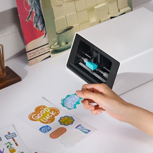 Miniatura 6 de Liene Pixcut S1 - Hoja De Cuchillo Y Carcasa De Transmisión, Hoja De Corte Con Carcasa Cortada, Para Manualidades Personalizadas, Compatible Con Impresora De Calcomanías Fotográficas Liene Pixcut S1 Y